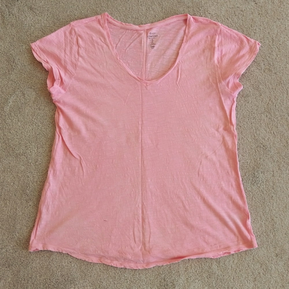 A Gap light pink colored size XL t-shirt